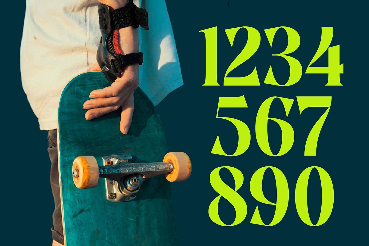 Zefta Bold Tall Modern Serif Font, a Serif Font by timelesstype.co (Photo 9 of 20)