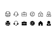 Business card contact icon, an Icon by Volyk (Thumbnail 5 of 11)