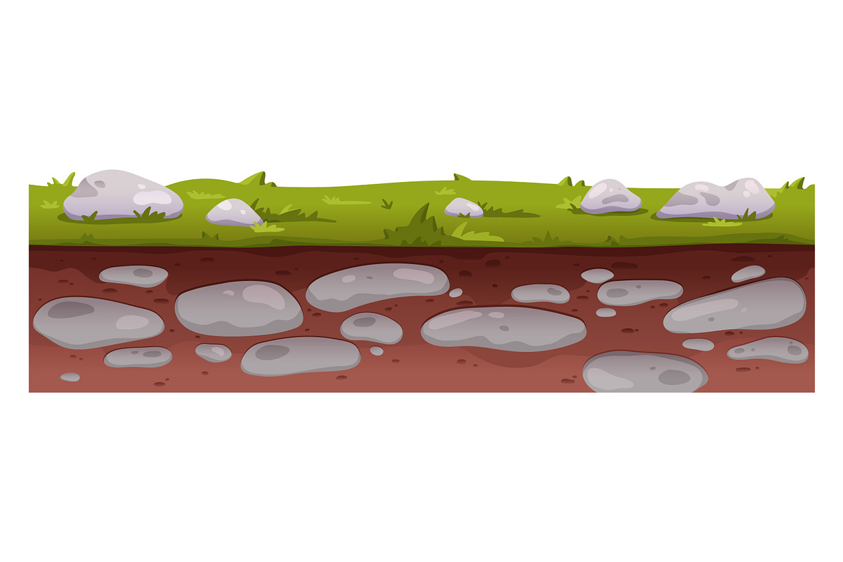 Seamless ground cross sections set, a Texture Graphic by Good Studio (Photo 6 of 9)