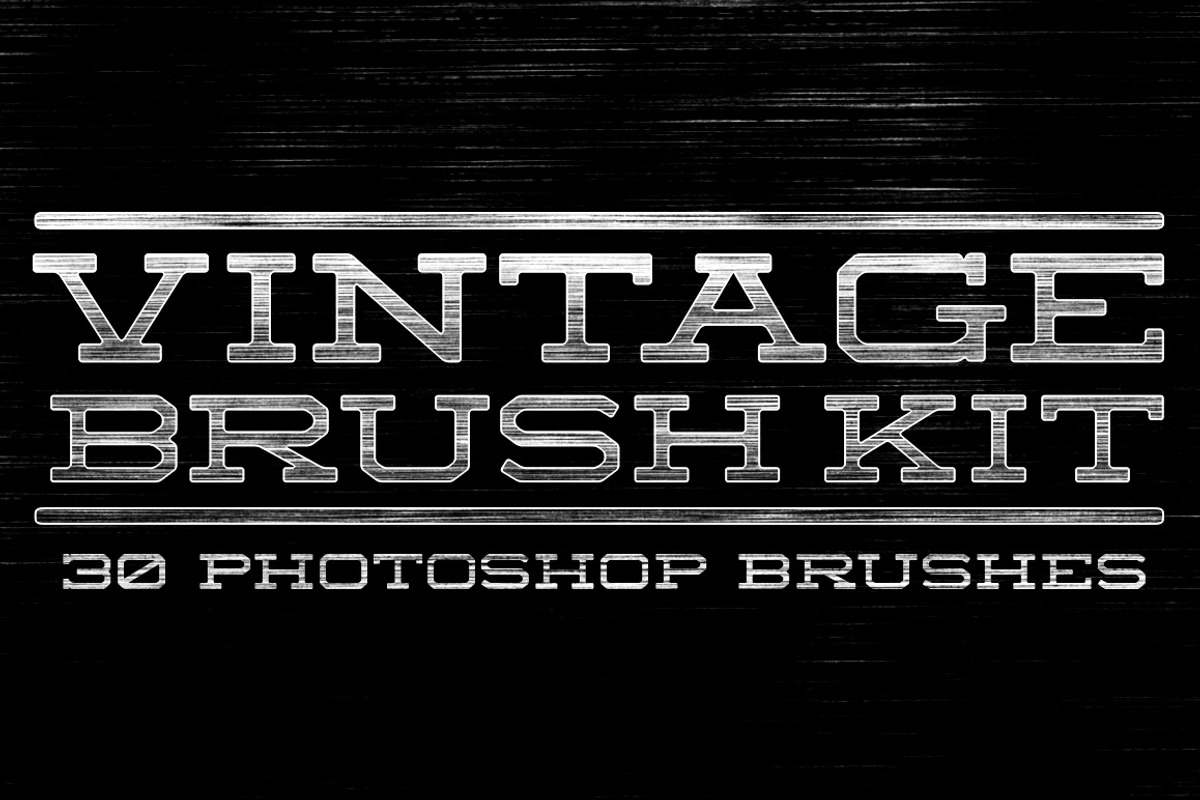 Vintage Brush Kit, a Brush Add-On by Matt Borchert (Photo 1 of 5)
