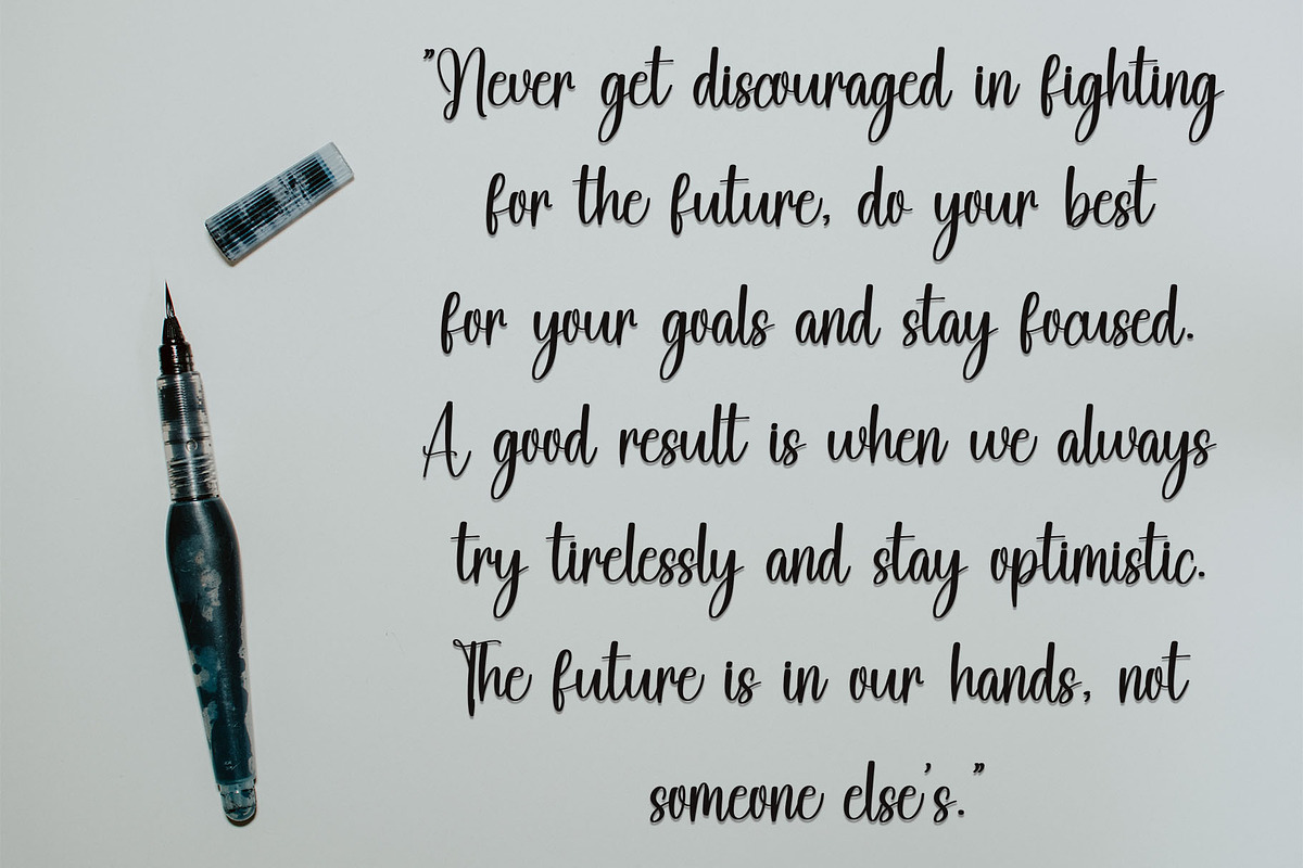 Monoline, a Handwritten Font by FreshTypeINK (Photo 6 of 8)