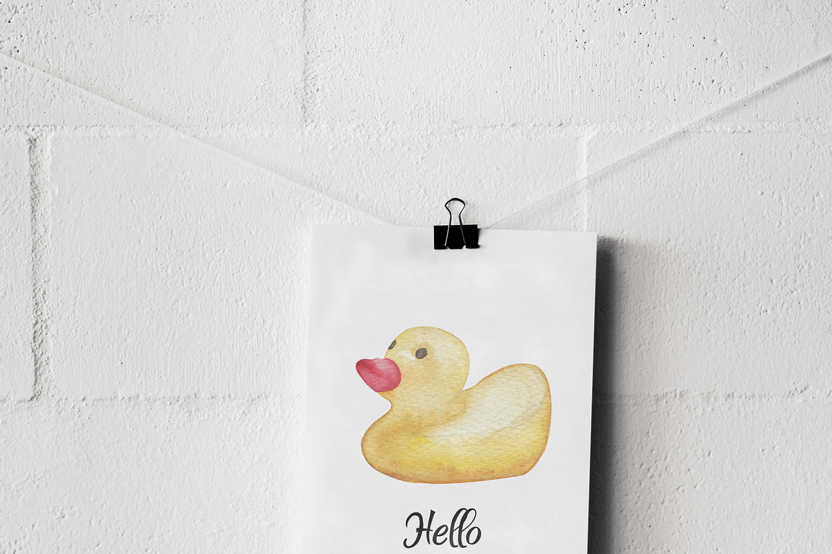Classic toys - watercolor set, an Education Illustration by Visual Animal (Photo 6 of 8)