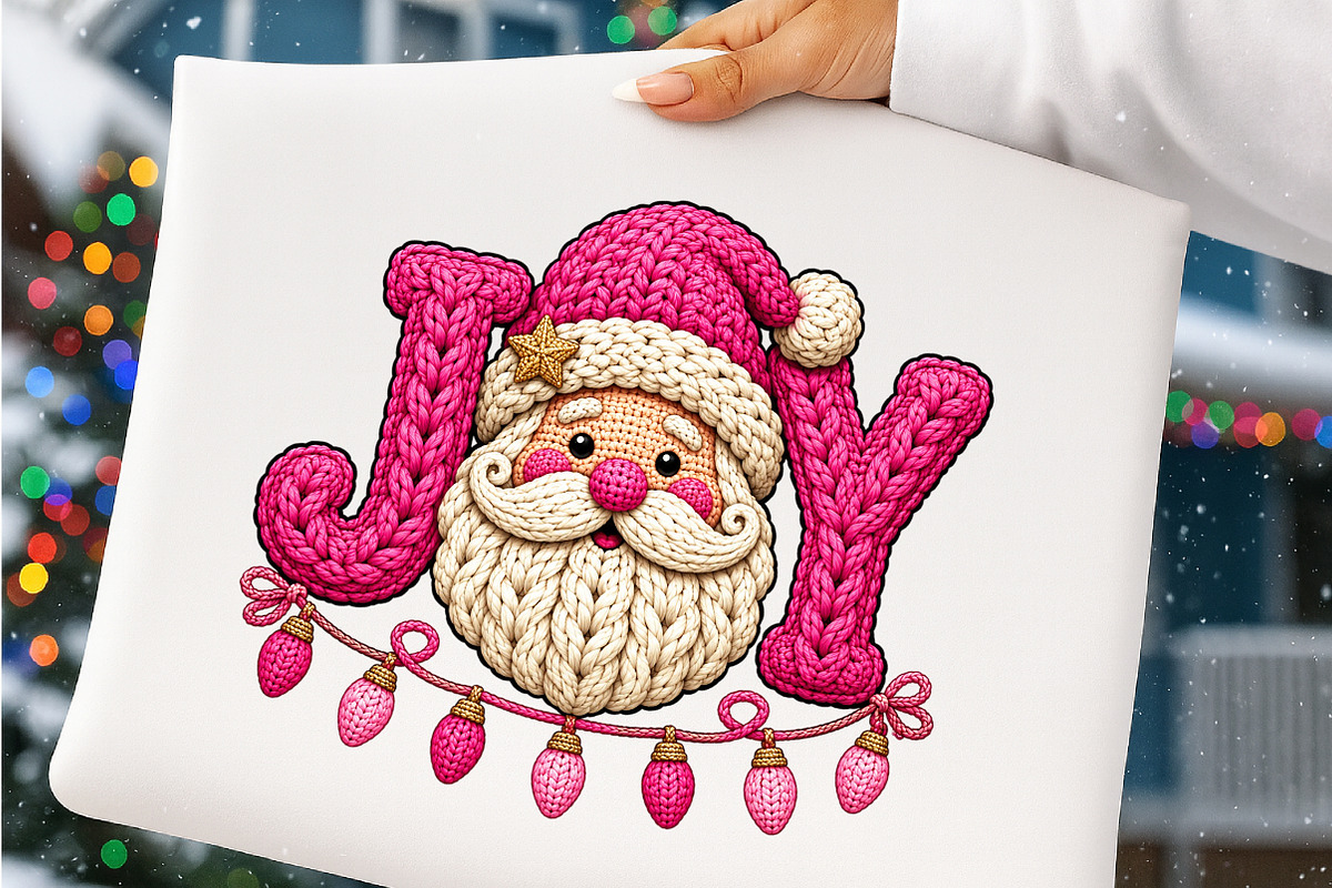 Latch Hook Yarn Christmas PNG, a Work Illustration by SinaCreation (Photo 4 of 8)