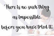 Brithany Calligraphy, a Handwritten Font by InermediaSTUDIO (Thumbnail 4 of 8)