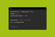 Monaro - Monospaced Font, a Sans Serif Font by Khoir (Thumbnail 9 of 9)