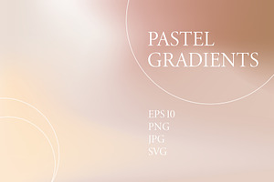 Pastel Gradients Set
