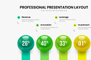 3D Ball Infographic Design Screens, a Presentation Template by provector (Thumbnail 10 of 31)