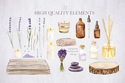 Watercolor Lavender Essense, a Healthcare Illustration by art_takremen (Thumbnail 7 of 8)