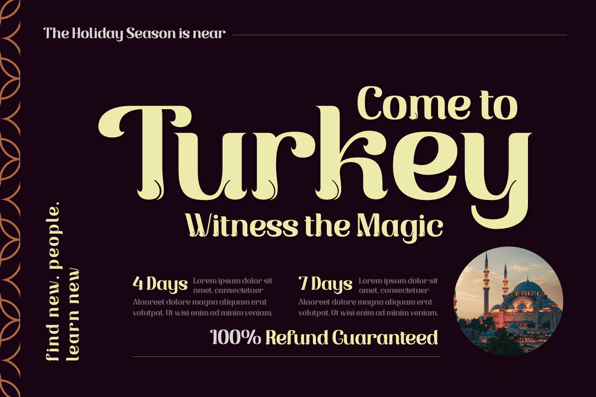 Piskote | Display Font, a Serif Font by twinstd (Photo 6 of 13)