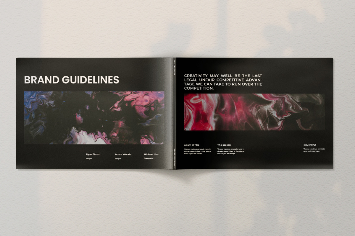 Raven Brand Guidelines, a Presentation Template by Analogi Studio (Photo 14 of 14)