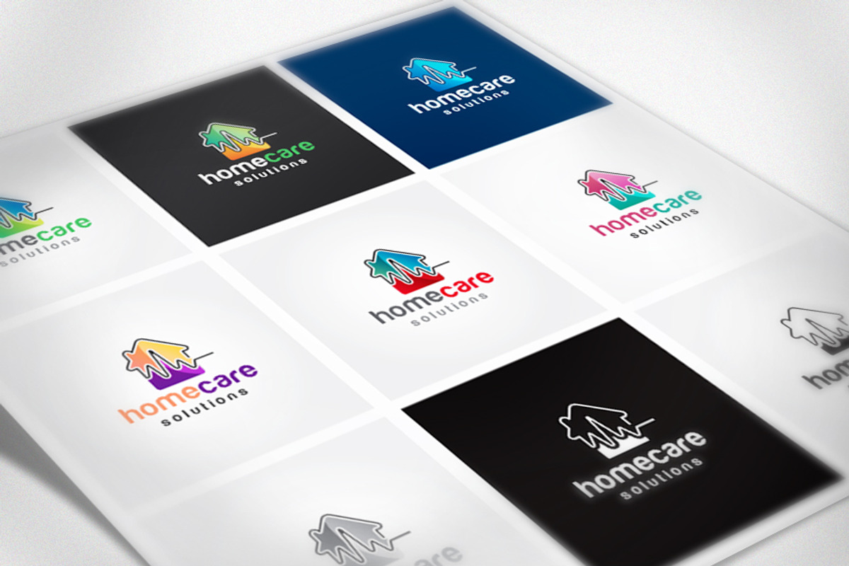 HomeCareSolutions-TemplateLogo, a Branding & Logo Template by Cre8iveSense (Photo 3 of 5)