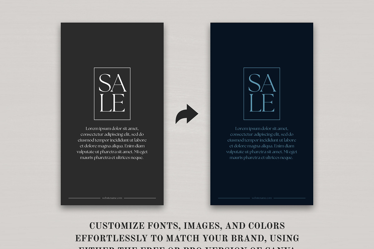 Stories Instagram templates Canva, a Social Media Template by VeliusCreativeStudio (Photo 6 of 6)