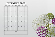 2028 Vertical 8.5x11 Inch Calendar, a Stationery Template by Running With Foxes (Thumbnail 5 of 5)