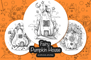Fairy Pumpkin House