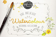 Watercolor wedding collection vol 2, an Illustration by Lisa Glanz (Thumbnail 1 of 5)