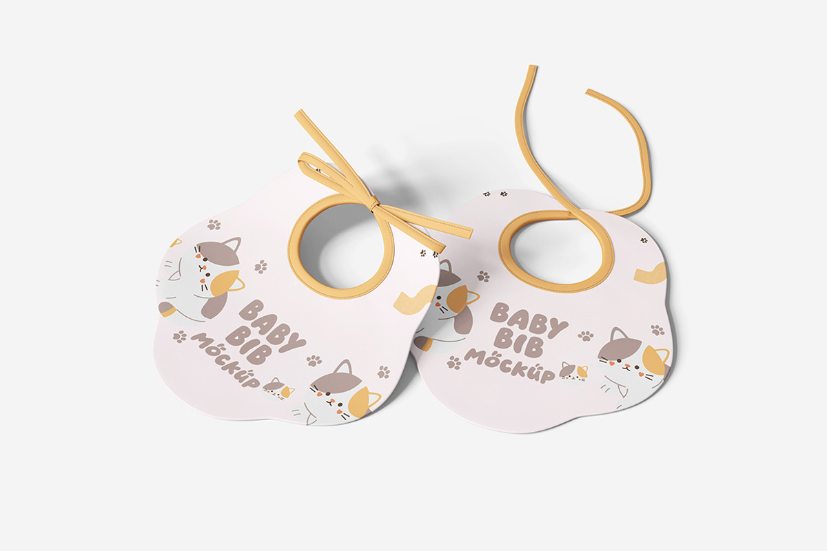 Baby Bib Mockup, a Product Mockup by MrLetters (Photo 2 of 5)