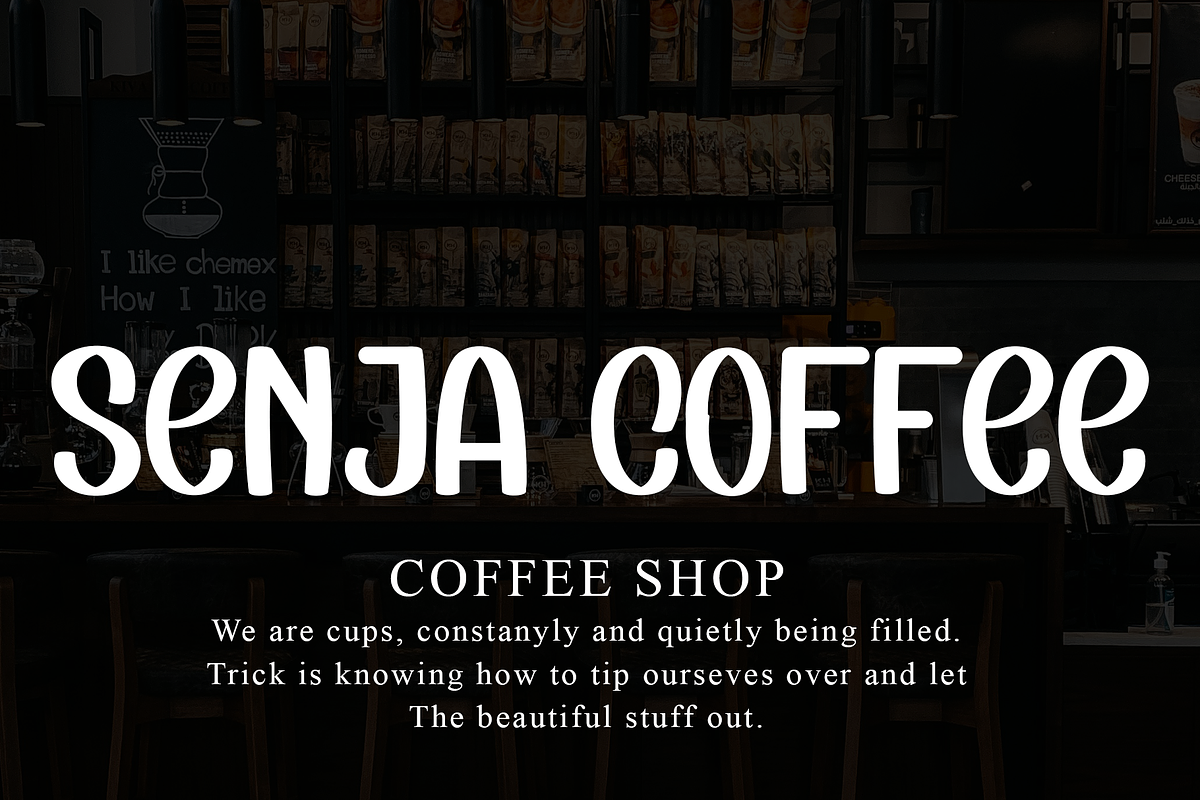 Samanta, a Sans Serif Font by FreshTypeINK (Photo 2 of 7)