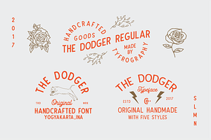 The Dodger Extras 11 Fonts !