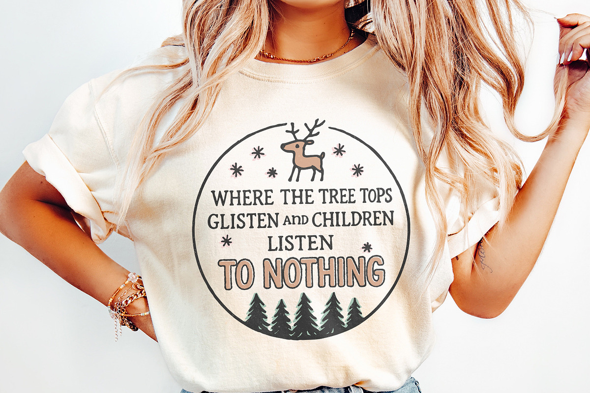 Where The Tree Tops Glisten And, an Illustration by SharpMarketplace (Photo 3 of 9)