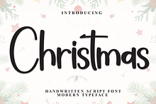 Christmas | Script Font