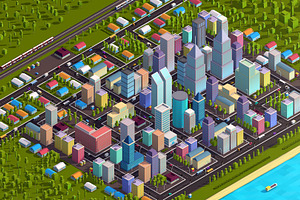 Low Poly City Pack 3