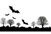 Dark Halloween Forest Design, a Graphic by BIPLOB EXPERT (Thumbnail 3 of 13)