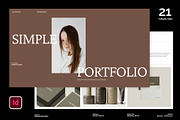Simple Portfolio Presentation Deck, a Presentation Template by Devators (Thumbnail 2 of 8)