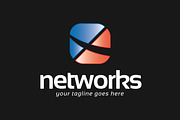 Networks Logo Template, a Branding & Logo Template by PixaSquare (Thumbnail 5 of 5)