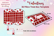 Valentines Treat Box Templates, a Print Template by Adalin Shop (Thumbnail 6 of 9)