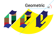 Redro - Geometrical Blackletter, a Blackletter Font by Gittype (Thumbnail 6 of 8)