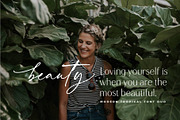 Modern Tropical Font Duo Logo Script, a Sans Serif Font by Mila Garret (Thumbnail 9 of 14)