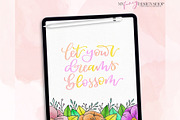 Embossed Texture Procreate Brushes, a Brush Add-On by My Fancy Design Shop (Thumbnail 6 of 9)