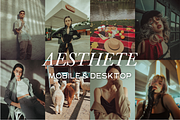 10 Aesthete Lightroom Presets, a Preset Add-On by LWPRESETS (Thumbnail 1 of 9)