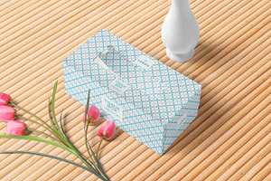 Rectangular Tissue Box Mockups