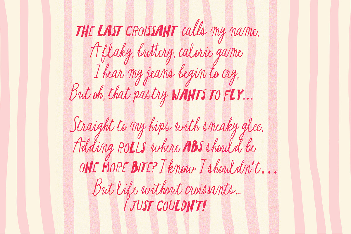 King of Hearts Script, a Font by Nicky Laatz (Photo 15 of 20)