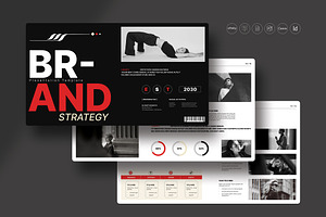 Brand Strategy Presentation Template, a Presentation Template by TemplateFolio-Shop