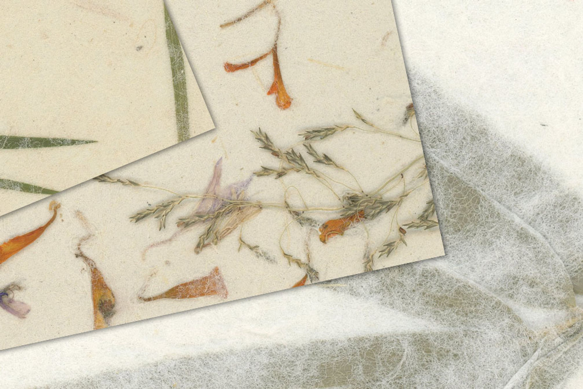 Handmade Natural Paper Textures, a Texture Graphic by Digital Curio