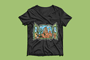 Desert landscape in the car, a Person Illustration by gunaonedesign (Thumbnail 3 of 5)