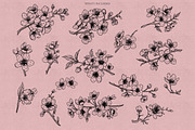 Sakura Procreate Stamps, a Brush Add-On by Dervik Art Store (Thumbnail 3 of 7)