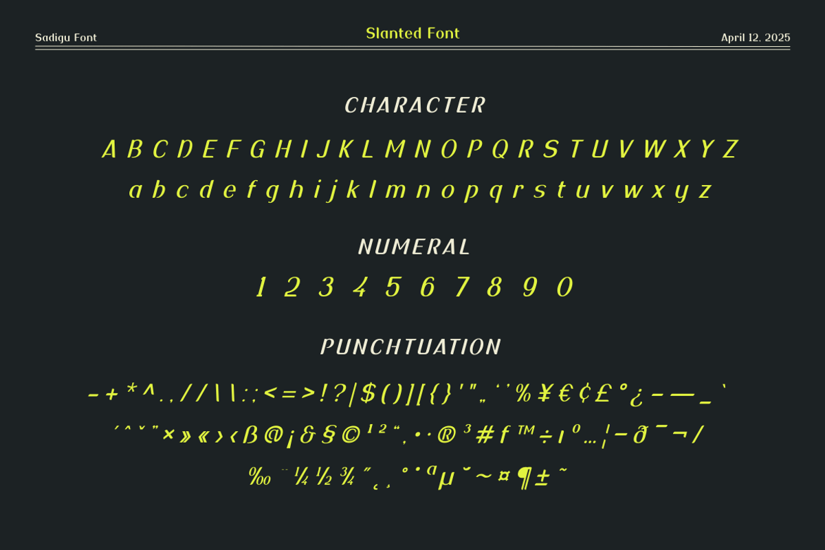 Sadigu, a Sans Serif Font by twinstd (Photo 11 of 13)