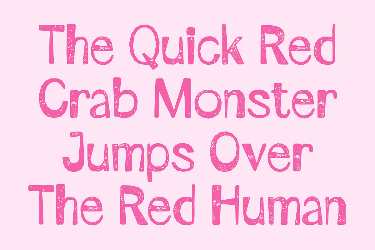 CS Damaris Stamp, a Sans Serif Font by Craft Supply Co. (Photo 3 of 8)