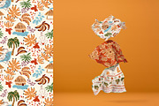Hand drawn tropical floral patterns, a Pattern Graphic by Tani Kuzminka (Thumbnail 15 of 22)