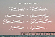 Mountain Whitney, a Script Font by Suza Studio (Thumbnail 8 of 10)