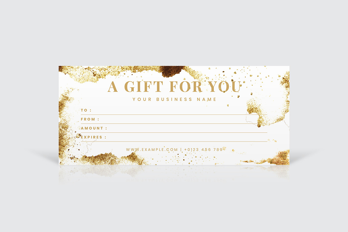 Gift Voucher Template, a Card Template by Amit Debnath (Photo 4 of 6)