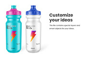 Sport Bottle Mockup v3, a Packaging Mockup by AlkStudio (Thumbnail 5 of 5)