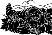Thanksgiving Harvest SVG Bundle, an Illustration by Designs_River (Thumbnail 5 of 48)