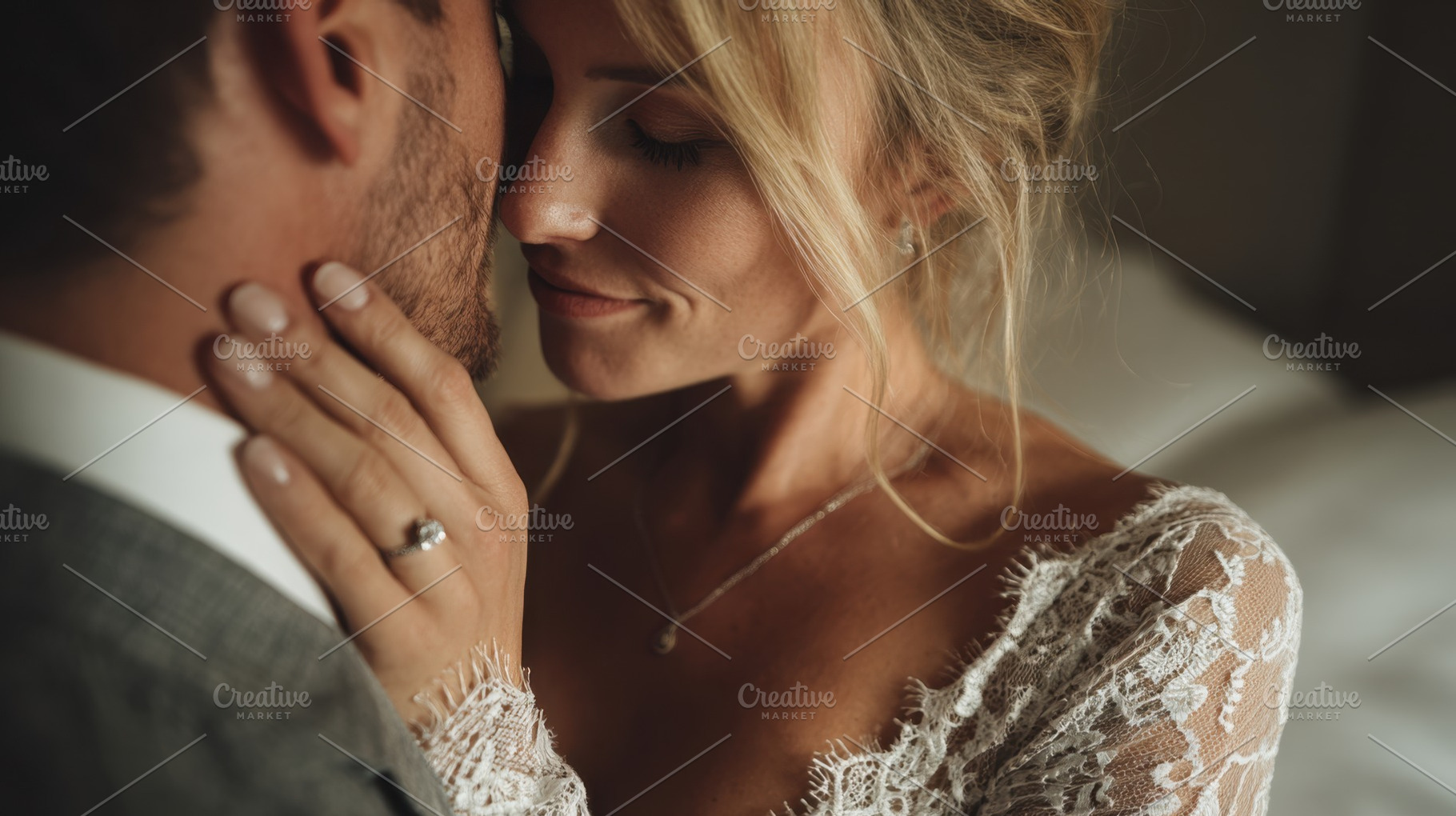 Couple in a close embrace, a Photo by Beautiful things