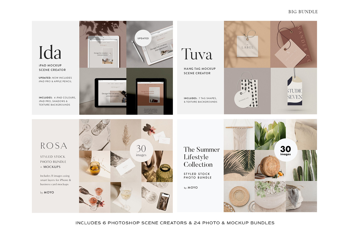 BIG Bundle: 95% OFF Photos & Mockups, an iPad Mockup by Moyo Studio (Photo 4 of 10)