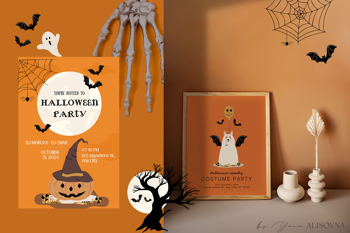 Halloween collection, a Seasonal Illustration by Alisovna (Photo 5 of 10)