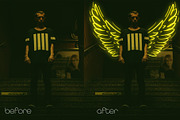 20 Neon Light Overlay Backgrounds, a Background Graphic by Studio Angel Arts (Thumbnail 7 of 7)
